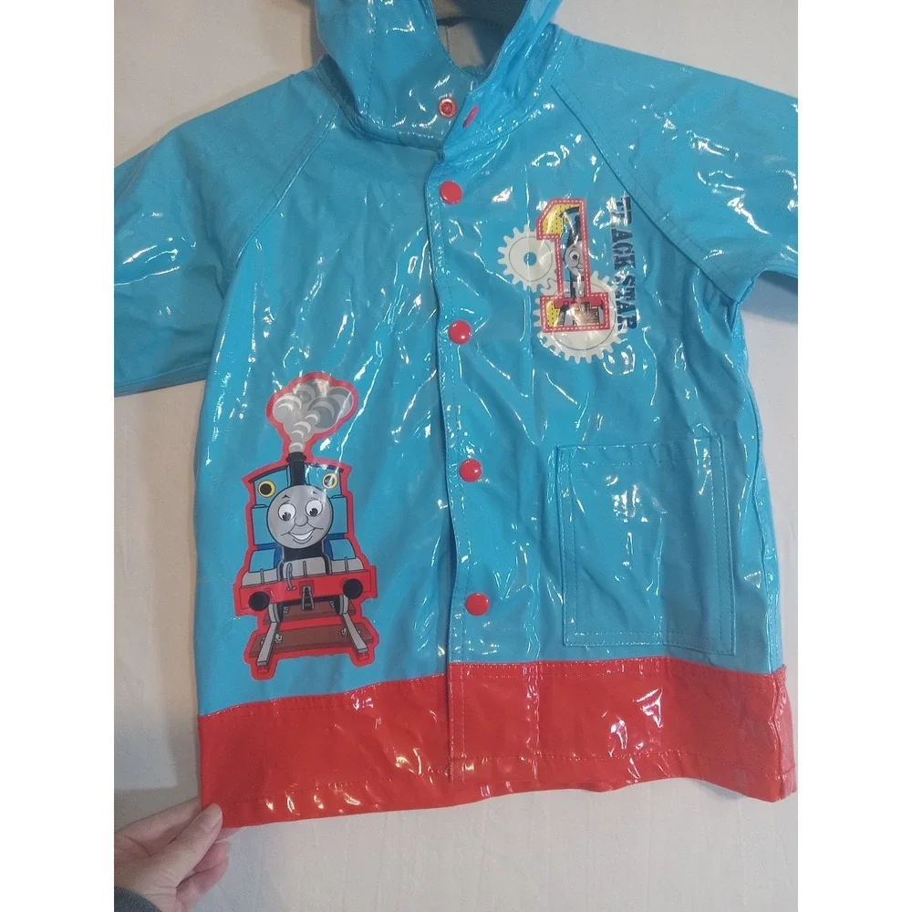 Thomas The Train Raincoat Size 3T Kids Toddler Blue Western‎ Chief Read